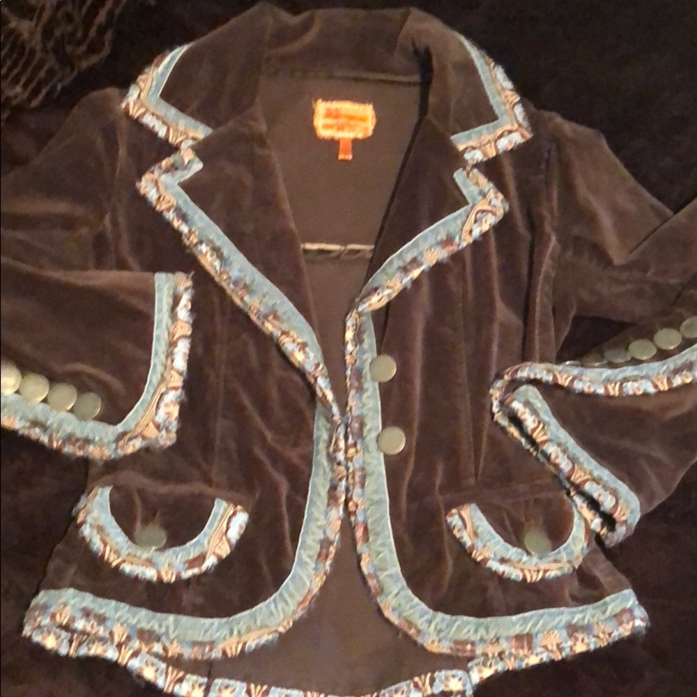 Velvet jacket